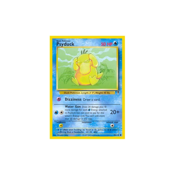 Carte Pokémon Psyduck 88/110 Commune Legendary Collection