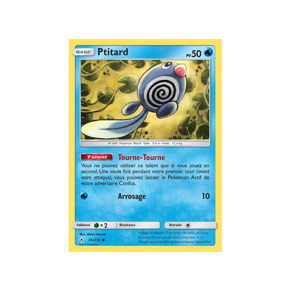 Carte Pokémon Ptitard 36/214 Commune Alliance Infaillible