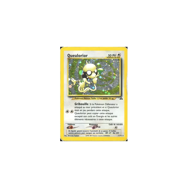 Carte Pokémon Queulorior 11/75 Holographique Neo Discovery