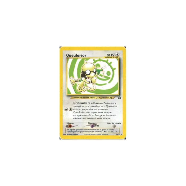 Carte Pokémon Queulorior 30/75 Rare Neo Discovery