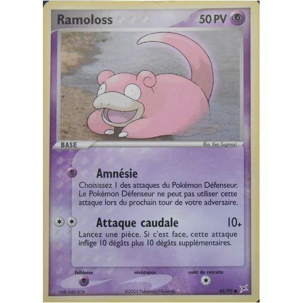 Carte Pokémon Ramoloss 45/95 Commune Team Magma VS Team Aqua