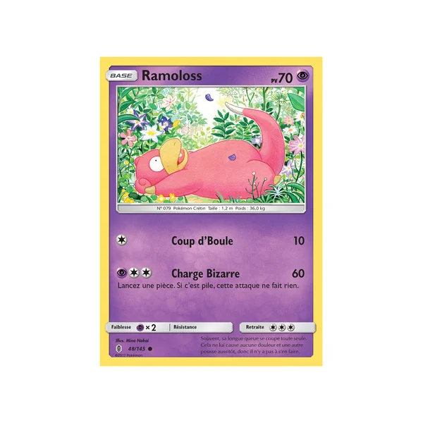 Carte Pokémon Ramoloss 48/145 Commune Gardiens Ascendants