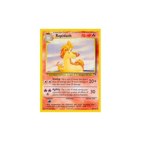Carte Pokémon Rapidash 60/110 Peu commune Legendary Collection