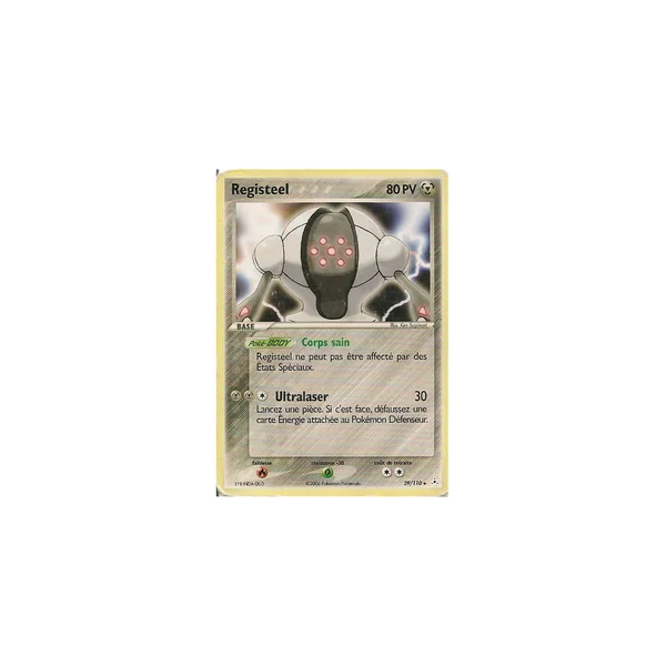 Carte Pokémon Registeel 29/110 Rare Fantômes Holon