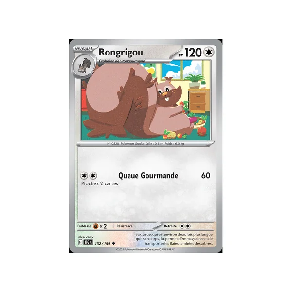 Carte Pokémon Rongrigou 132/159 Peu commune Aventures Ensemble