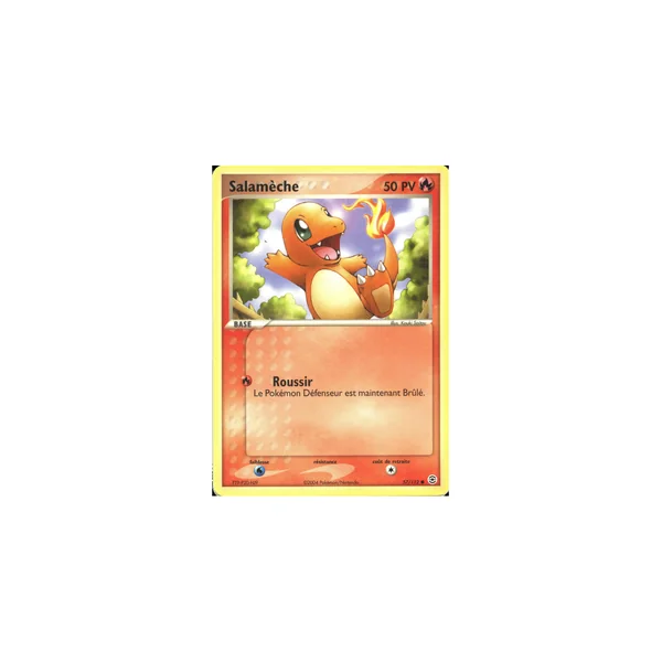 Carte Pokémon Salamèche 57/112 Commune Rouge Feu & Vert Feuille