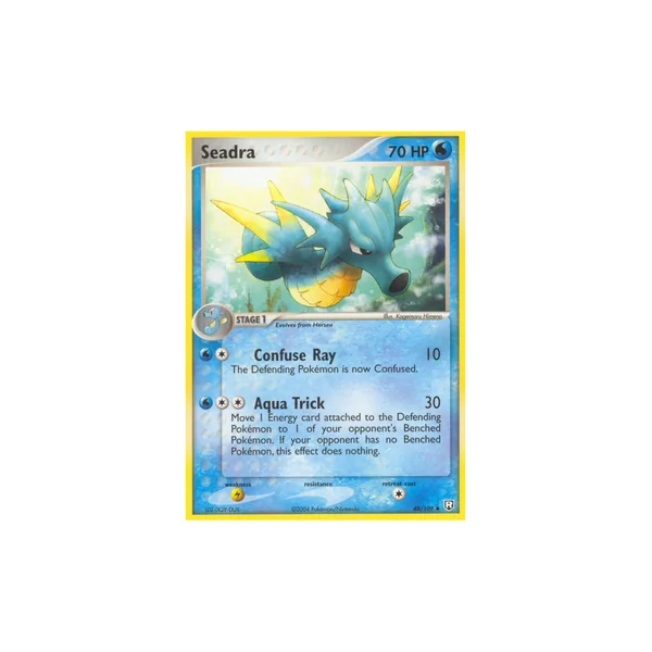 Carte Pokémon Seadra 48/109 Peu commune Team Rocket Returns