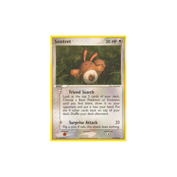 Carte Pokémon Sentret 75/109 Commune Team Rocket Returns