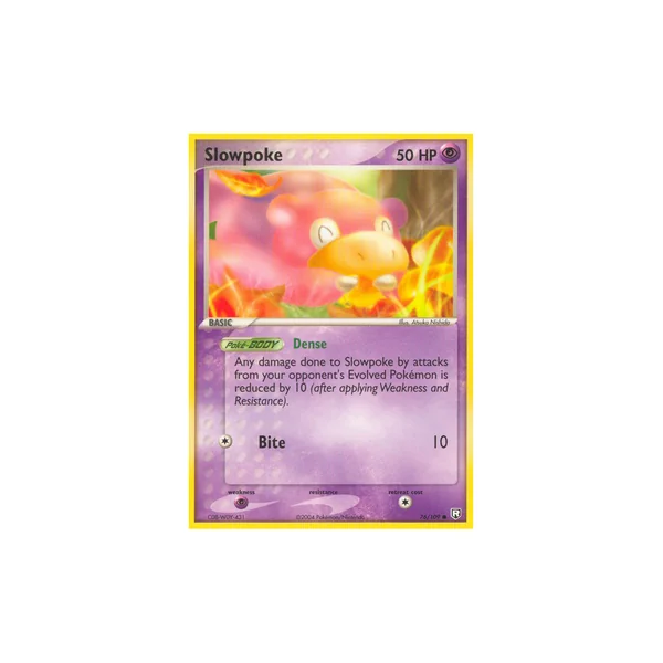 Carte Pokémon Slowpoke 76/109 Commune Team Rocket Returns