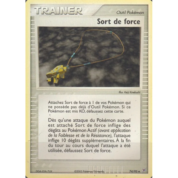 Carte Pokémon Sort de force 74/95 Peu commune Team Magma VS Team Aqua