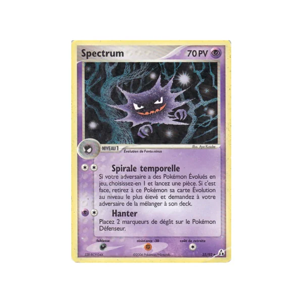 Carte Pokémon Spectrum 35/92 Peu commune Créateurs de légendes