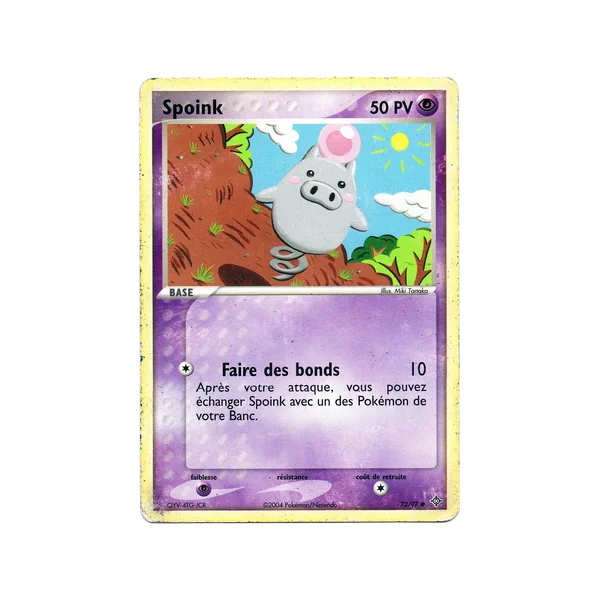 Carte Pokémon Spoink 73/97 Commune Dragon