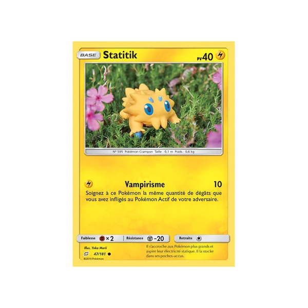 Carte Pokémon Statitik 47/181 Commune Duo de Choc