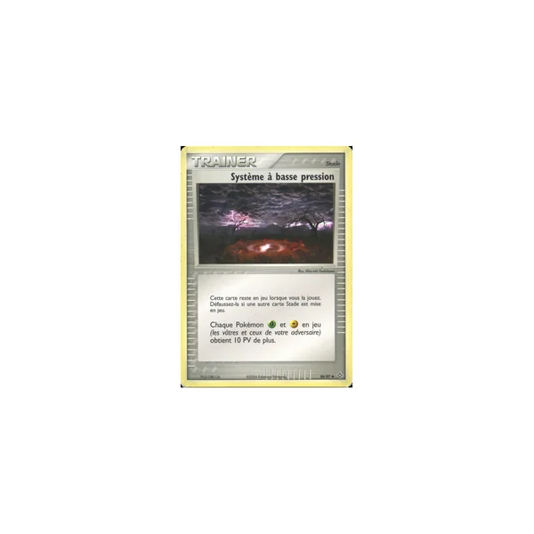 Carte Pokémon Système à basse pression 86/97 Peu commune Dragon