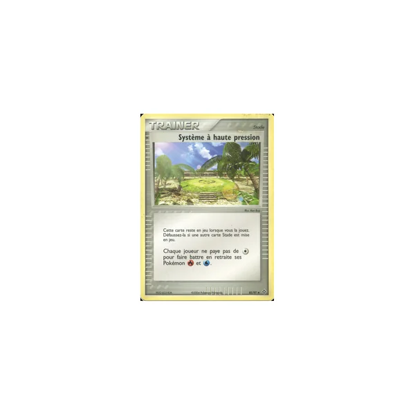 Carte Pokémon Système à haute pression 85/97 Peu commune Dragon