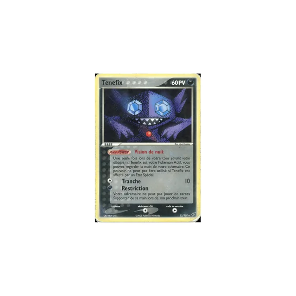 Carte Pokémon Tenefix 23/107 Rare Deoxys