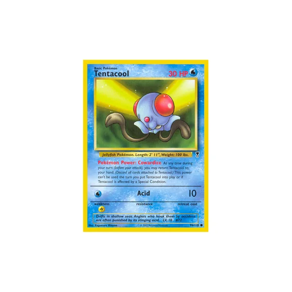 Carte Pokémon Tentacool 96/110 Commune Legendary Collection