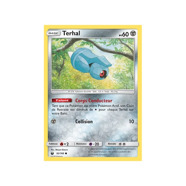 Carte Pokémon Terhal 92/168 Commune Tempête Céleste