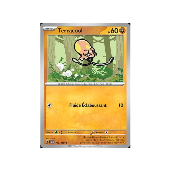 Carte Pokémon Terracool 088/159 Commune Aventures Ensemble