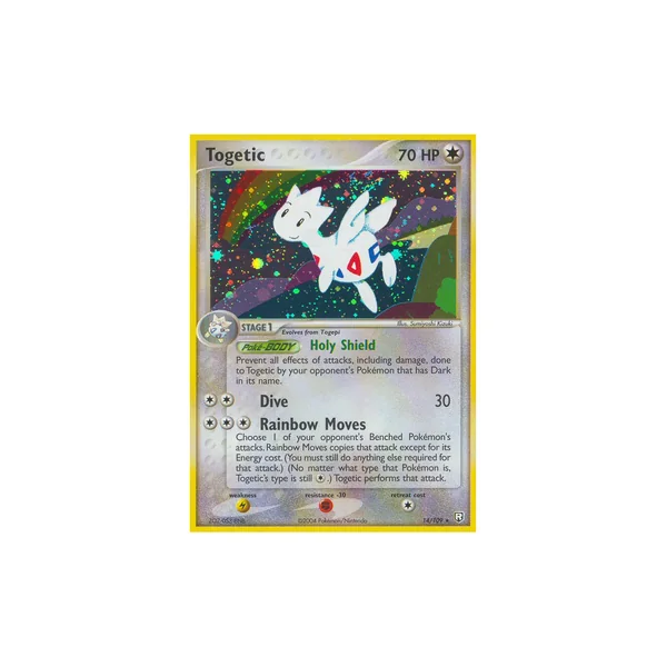Carte Pokémon Togetic 14/109 Holographique Team Rocket Returns
