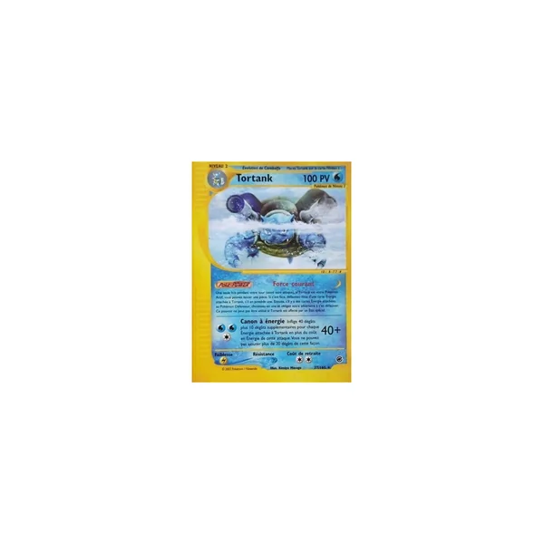 Carte Pokémon Tortank 37/165 Rare Expedition