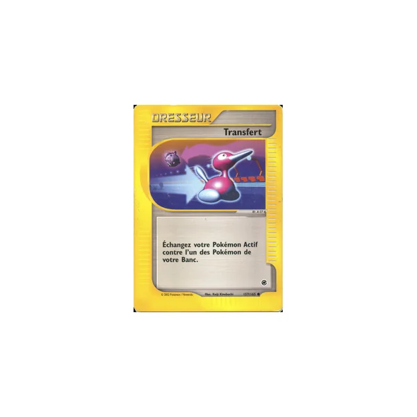 Carte Pokémon Transfert 157/165 Commune Expedition