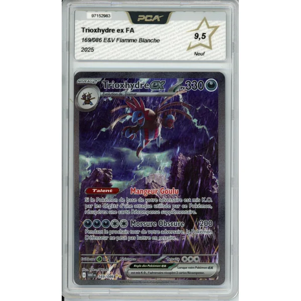 Carte Pokémon Trioxhydre 169/086 PCA 9,5