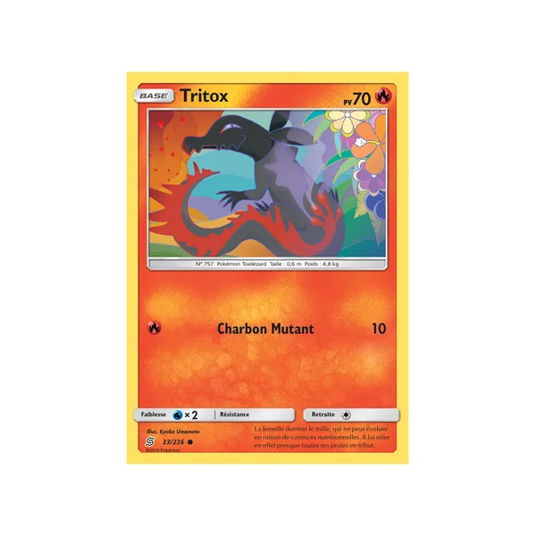 Carte Pokémon Tritox 33/236 Commune Harmonie des Esprits