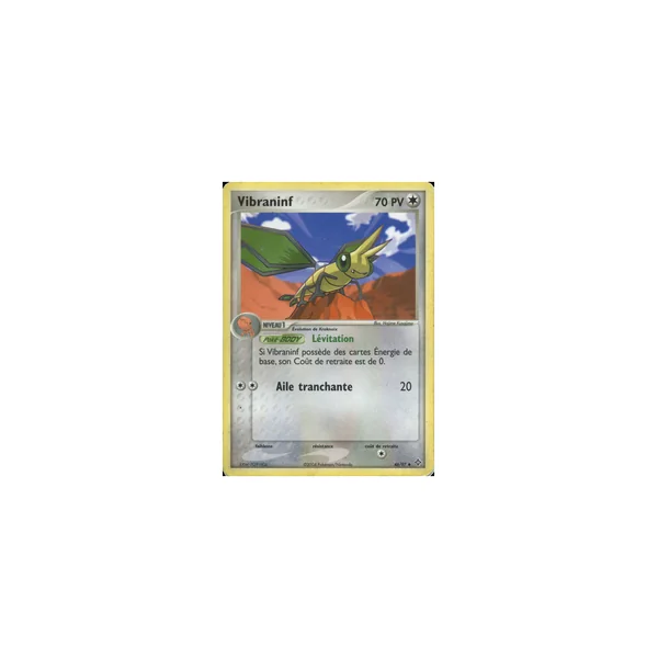 Carte Pokémon Vibraninf 46/97 Peu commune Dragon