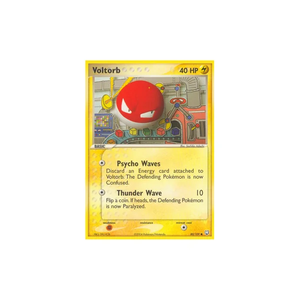 Carte Pokémon Voltorb 80/109 Commune Team Rocket Returns