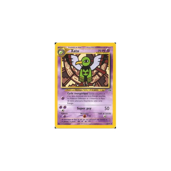 Carte Pokémon Xatu 52/75 Peu commune Neo Discovery