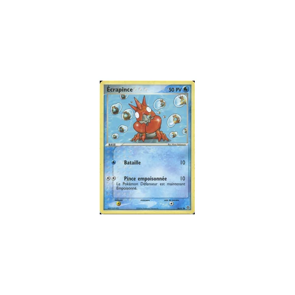 Carte Pokémon Écrapince 54/97 Commune Dragon