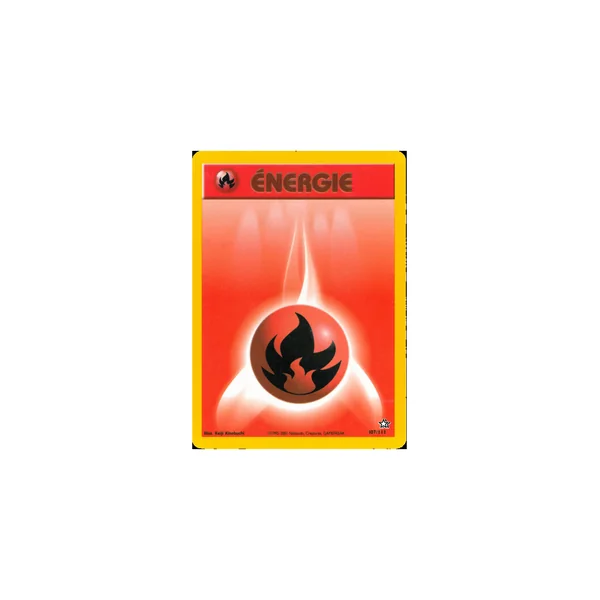 Carte Pokémon Énergie Feu 107/111 Aucune Neo Genesis