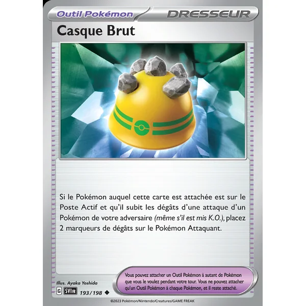 Casque Brut 193/198