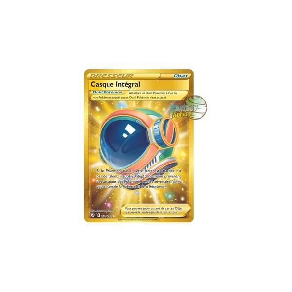 Casque Intégral - Secret Rare 231/203 - Epee et Bouclier Evolution Celeste