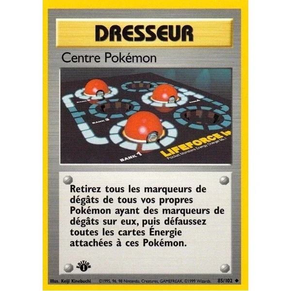 Centre Pokémon 85/102 (Édition 1)