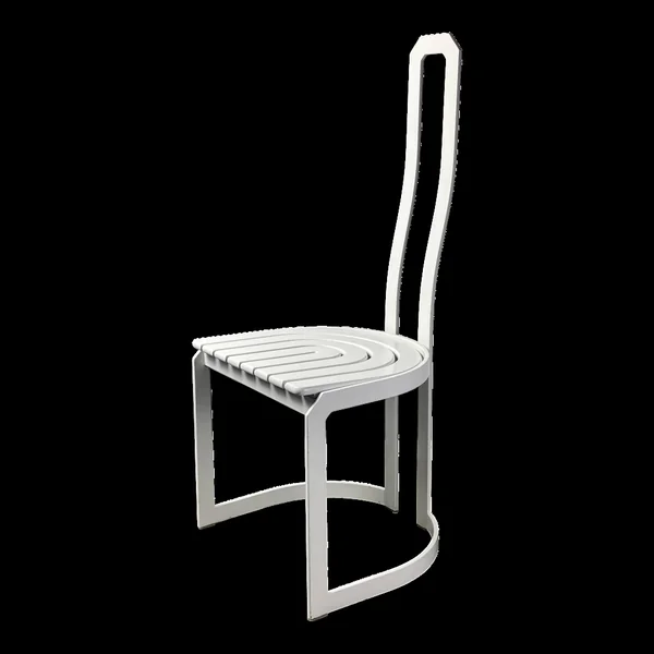 Chaises Post-Modernes Allmilmö, années 1980