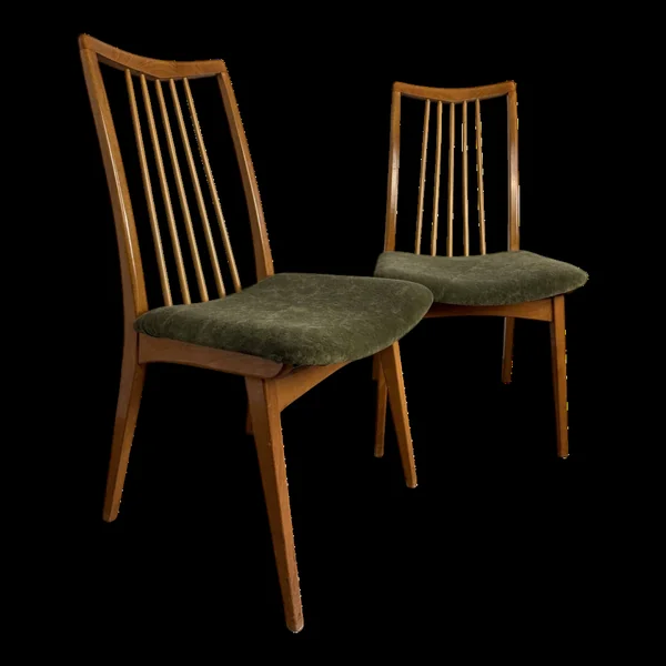 Chaises scandinaves en teck – Années 60