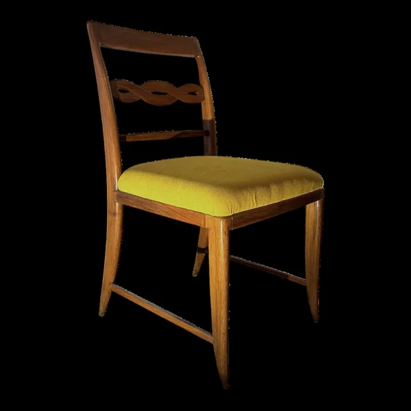 Chaises, série de 6 chaises Paolo Buffa par Mario Quarti
