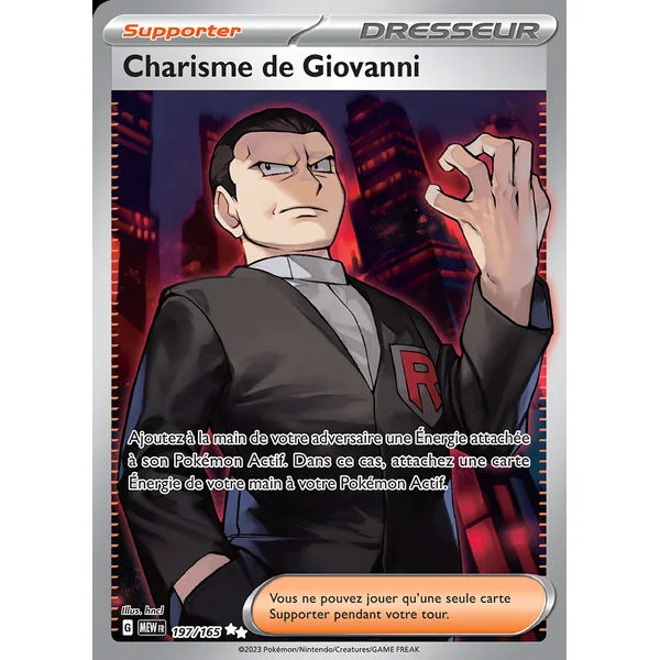 Charisme de Giovanni 197/165