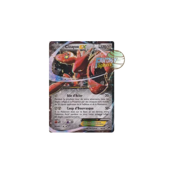 Cizayox EX - Ultra Rare 76/122 - XY 9 Rupture TURBO