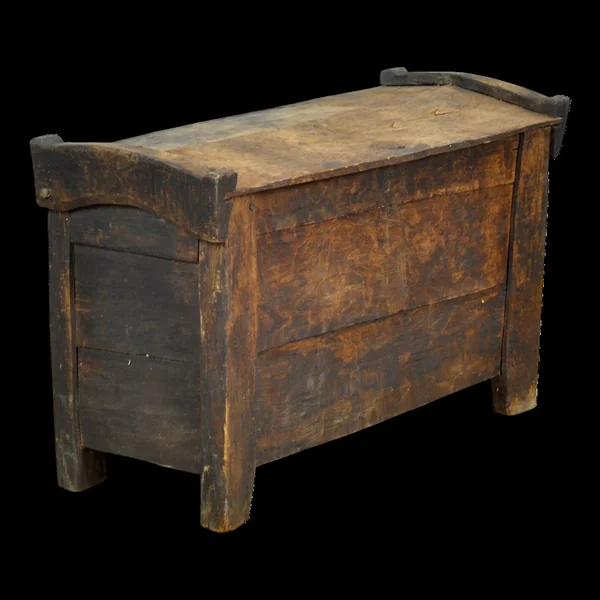 Coffre de berger ancien, vers 1850