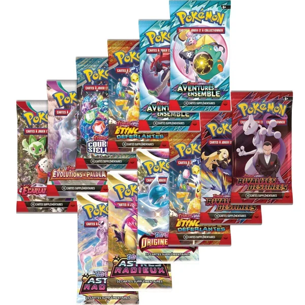 Coffret Collection Premium - Lot Carchacrok & Ampibidou - FR - Pokémon