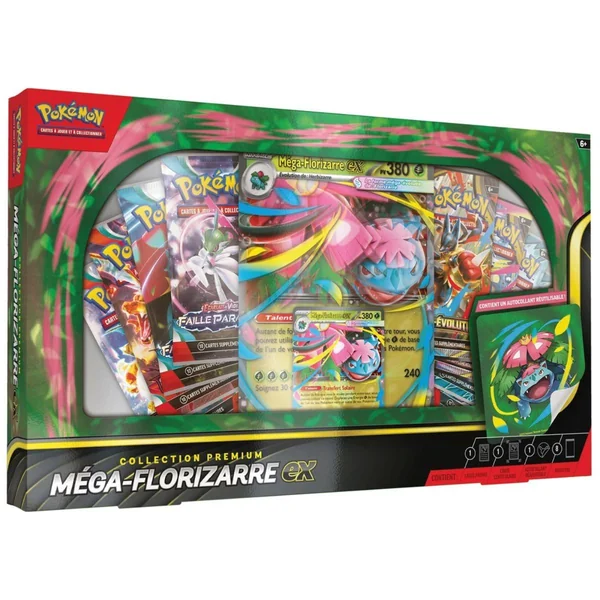 Coffret Collection Premium - Méga Florizarre Ex - Pokémon - FR