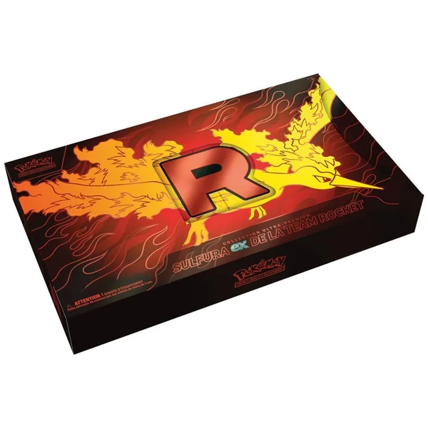 Coffret Ultra Premium - Sulfura-ex de la Team Rocket - Pokémon - FR