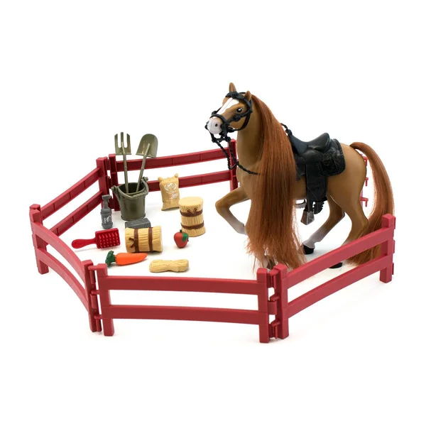 Coffret Écurie avec cheval