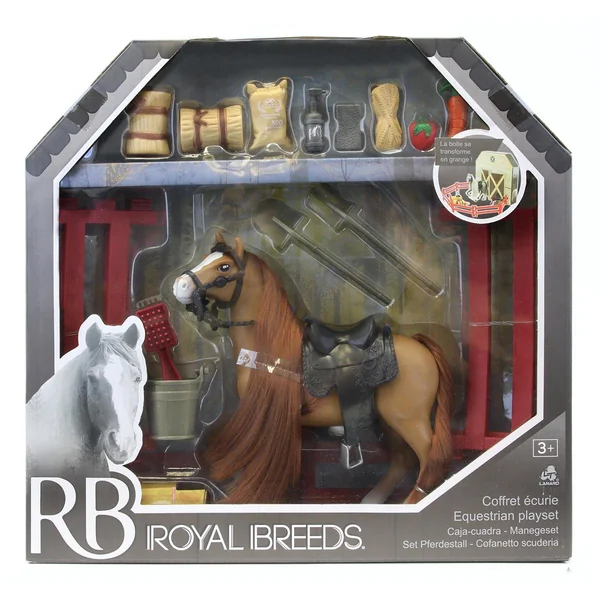Coffret Écurie avec cheval
