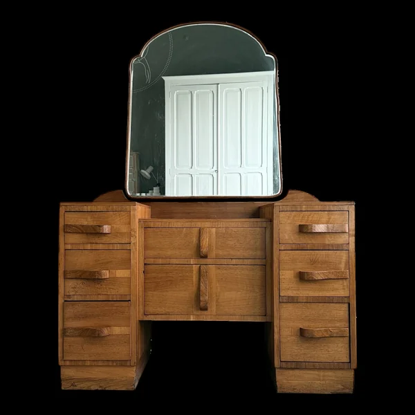 Commode coiffeuse art déco (rénovée)