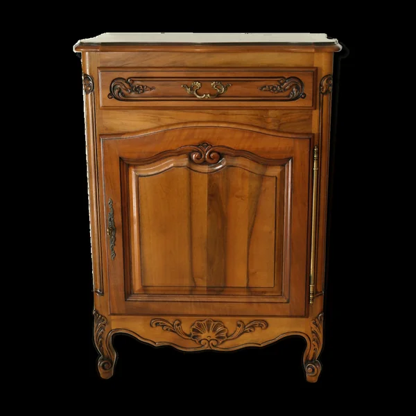 Confiturier en noyer vintage style Louis XV