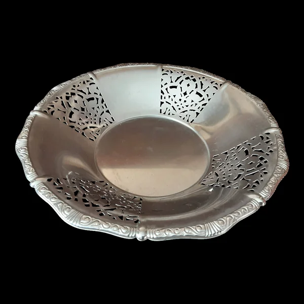 Corbeille métal vintage